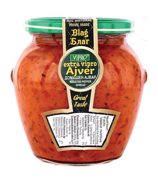 Vipro Mild Ajvar - Roasted Pepper Spread (530g) | {{ collection.title }}