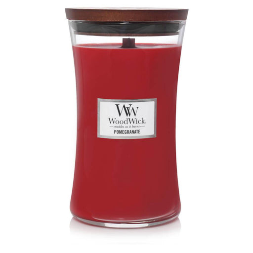 WoodWick Large Hourglass Pomegranate Scented Candle | {{ collection.title }}