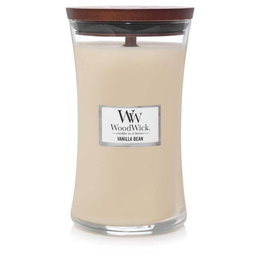 WoodWick Large Hourglass Vanilla Bean Scented Candle | {{ collection.title }}