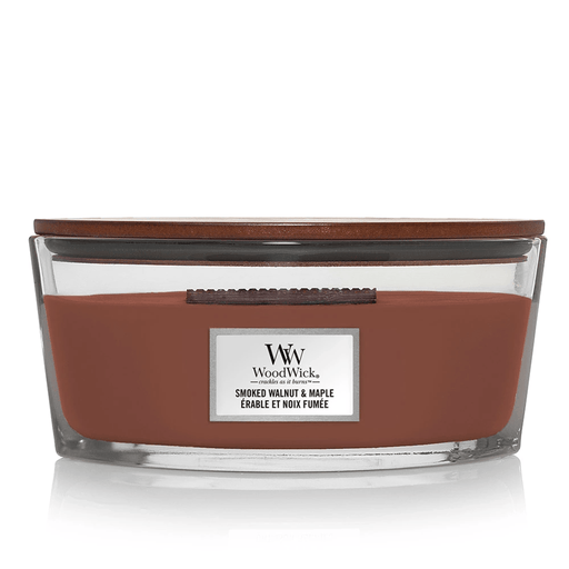WoodWick Smoked Walnut & Maple Ellipse Candle | {{ collection.title }}