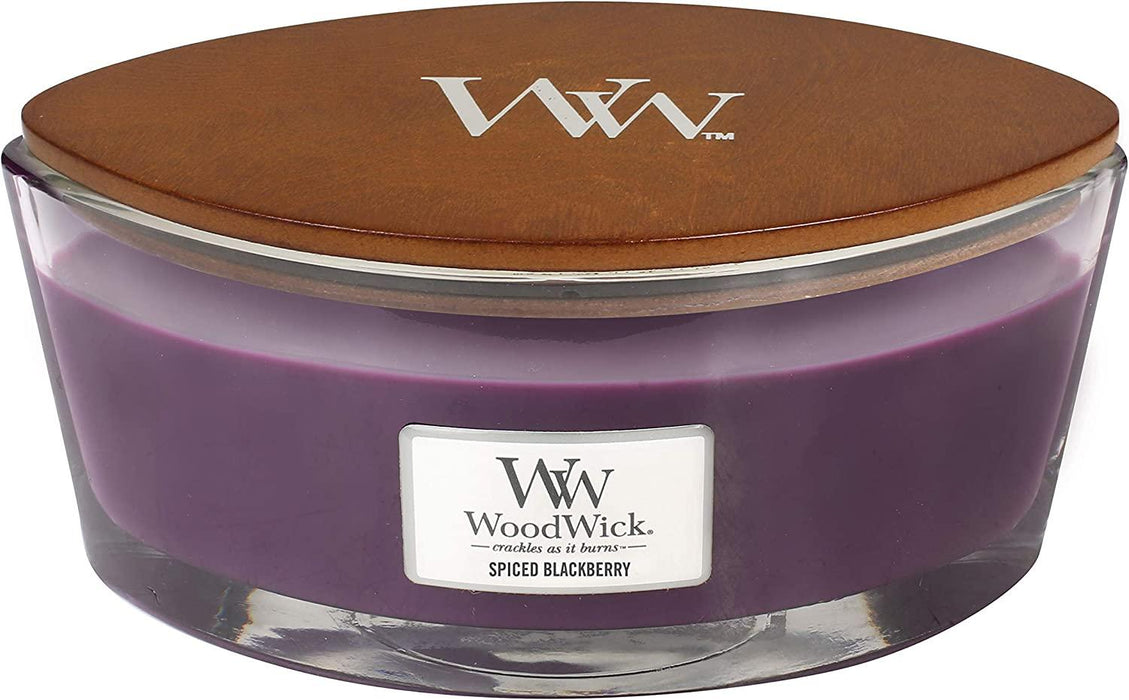 WoodWick Spiced Blackberry Ellipse Scented Candle | {{ collection.title }}