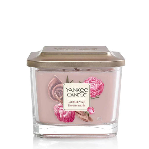 Yankee Candle Medium Elevated Scented Candle - Salt Mist Peony | {{ collection.title }}