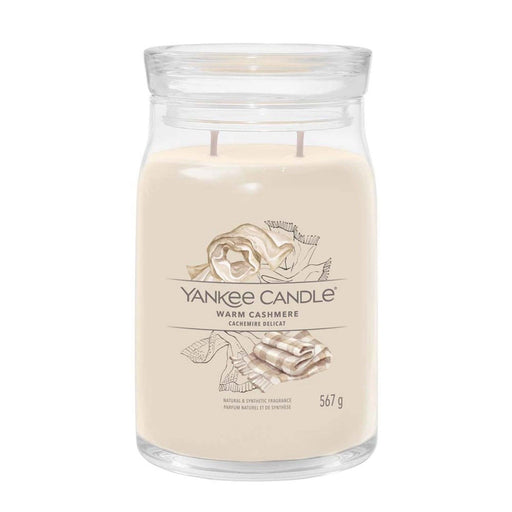 Yankee Candle Signature Large Jar - Warm Cashmere | {{ collection.title }}