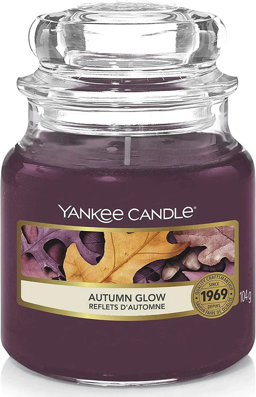 Yankee Candle Small Scented Candle Jar - Autumn Glow | {{ collection.title }}