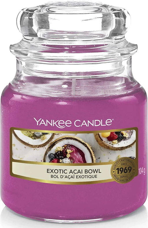 Yankee Candle Small Scented Candle Jar - Exotic Acai Bowl | {{ collection.title }}