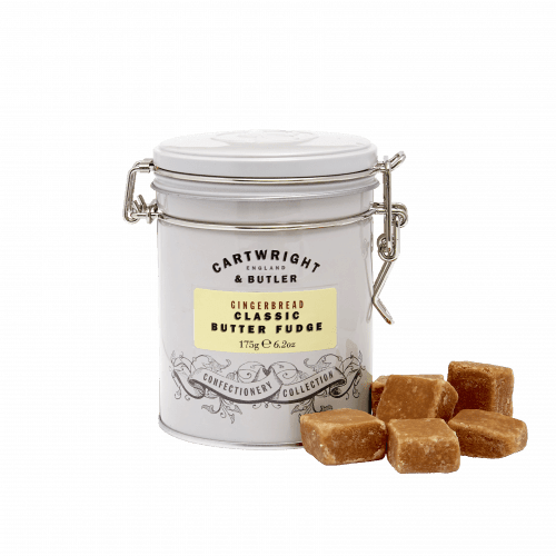 Cartwright & Butler Gingerbread Fudge in Tin (175g) | {{ collection.title }}