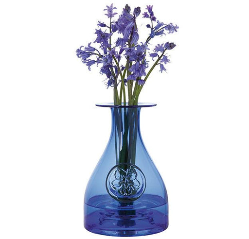 Dartington Flower Bottle - Primrose/Cobalt | {{ collection.title }}