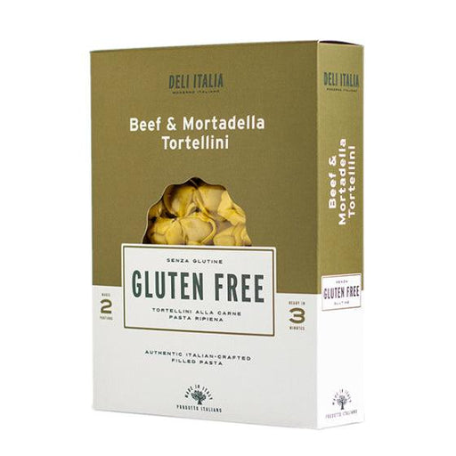 Deli Italia Gluten Free Beef & Mortadella Tortellini (250g) | {{ collection.title }}