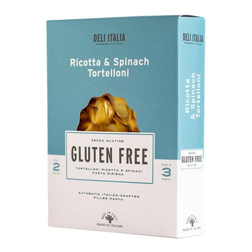 Deli Italia Gluten Free Ricotta & Spinach Tortelloni (250g) | {{ collection.title }}