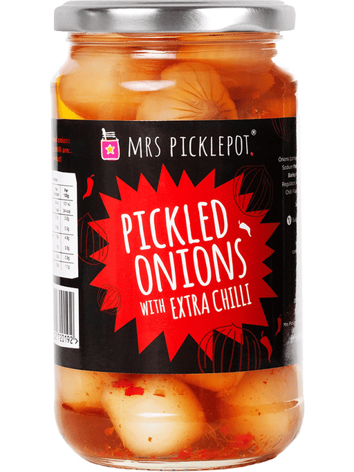 Mrs Picklepot Pickled Onions With Extra Chilli (440g) | {{ collection.title }}