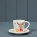 The Satchville Gift Co. - Ceramic Cup with Saucer Reindeer (7cm) | {{ collection.title }}