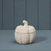 The Satchville Gift Co. - Ceramic Pumpkin Pot with Lid (12.5cm) | {{ collection.title }}