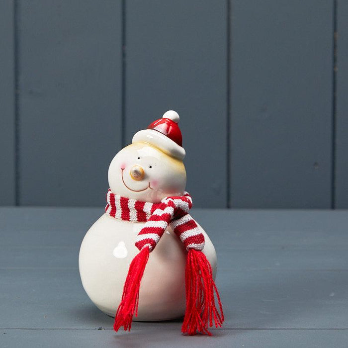 The Satchville Gift Co. - Ceramic Snowman (12.5cm) | {{ collection.title }}