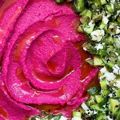 Beetroot Hummus Recipe