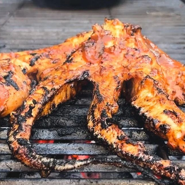 Charcoal-Grilled Octopus