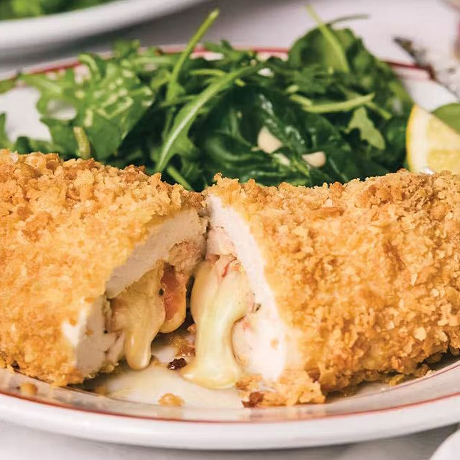 Crispy Baked Chicken Cordon Bleu