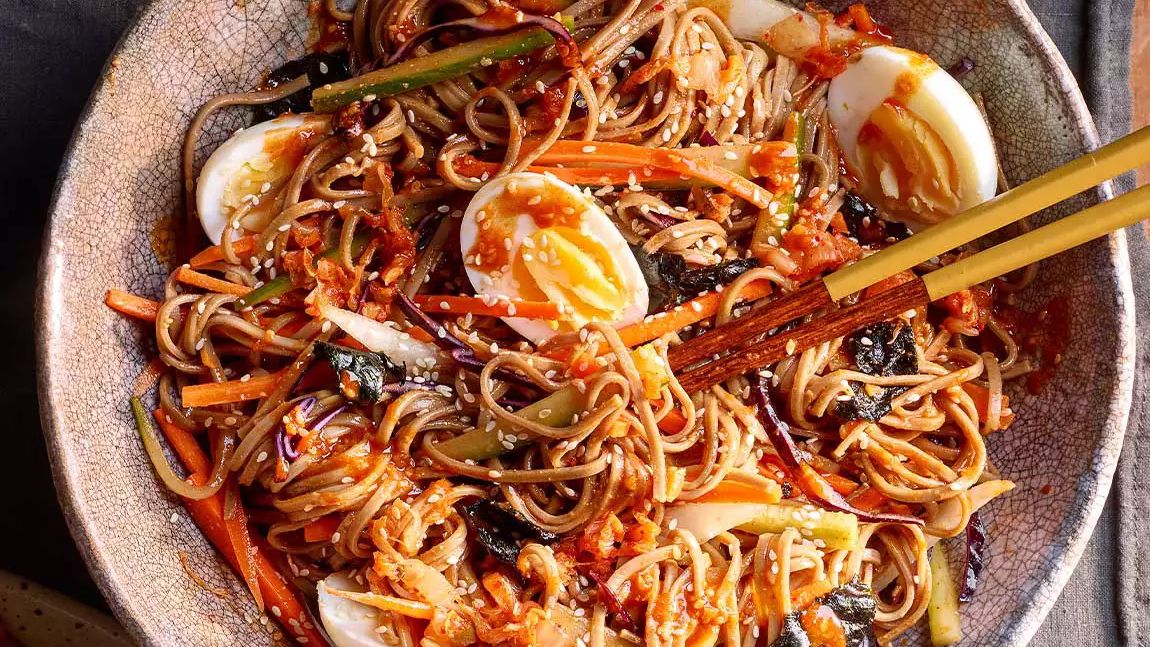 Bibim Guksu: Korean Spicy Noodles - LemonSalt