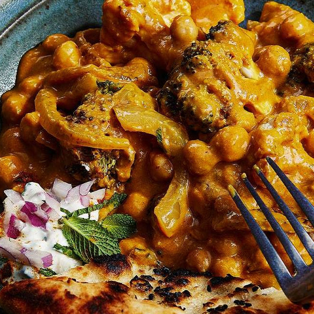 Creamy Cauliflower and Broccoli Korma