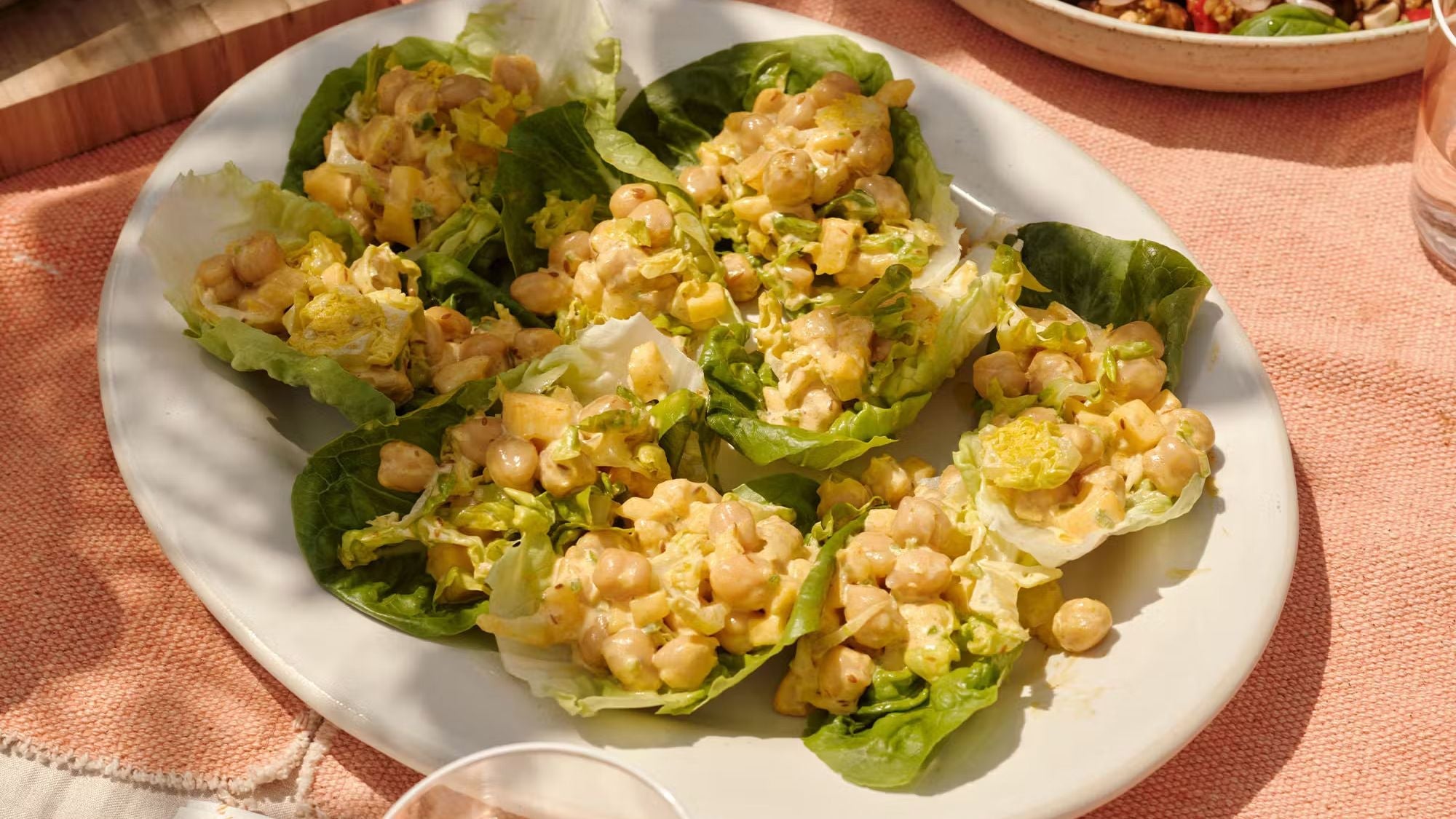 Vibrant & Creamy Coronation Chickpea Salad