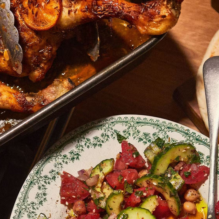 Cumin & Lemon Chicken with Persian Chop Salad