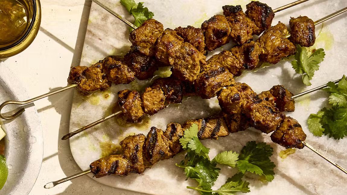Curried Lamb Skewers Recipe for Your Next BBQ