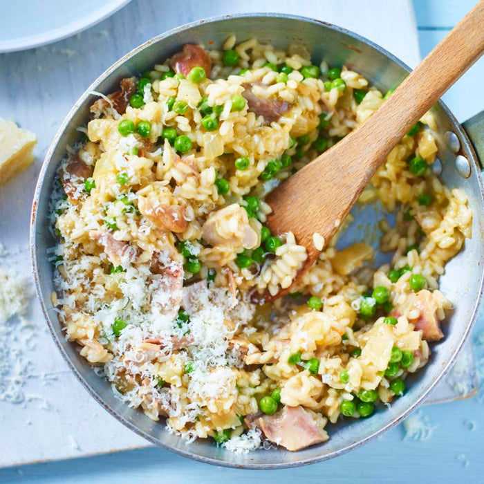 Creamy Chicken and Pea Risotto (Easy Weeknight Comfort)