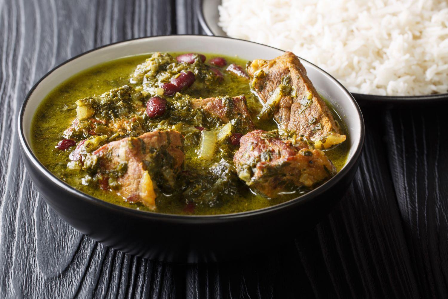 Ghormeh Sabzi - Persian Herb Stew - Recipe - LemonSalt