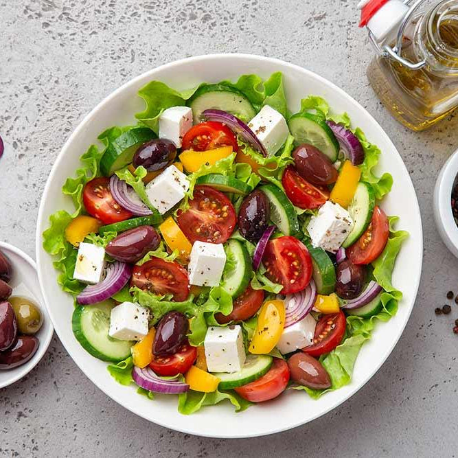 Greek Salad - LemonSalt