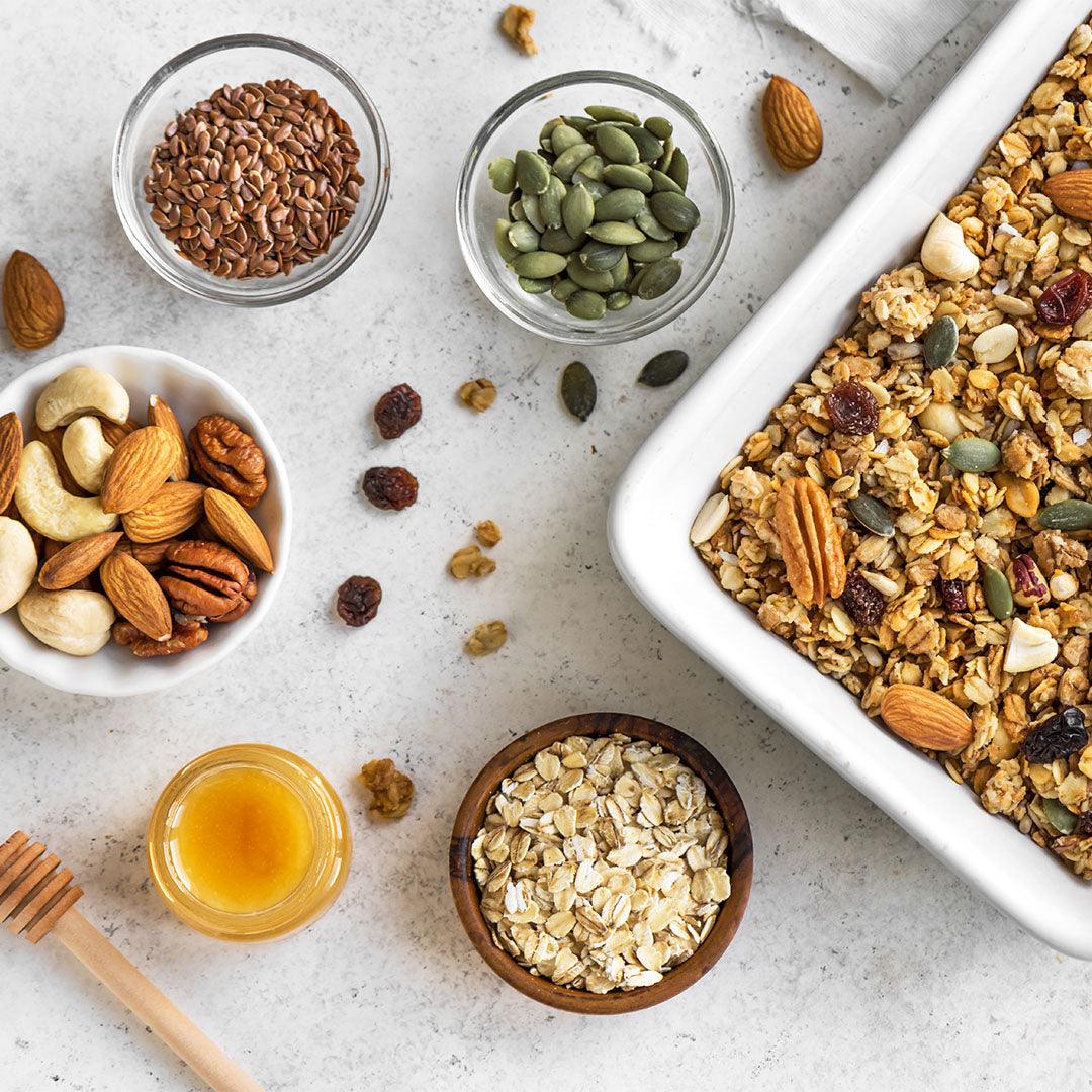 Healthy Homemade Granola Recipe - LemonSalt