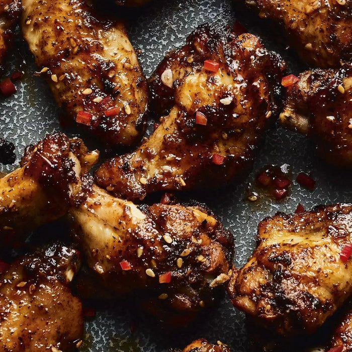 Honey & Za'atar Chicken Wings Recipe - LemonSalt