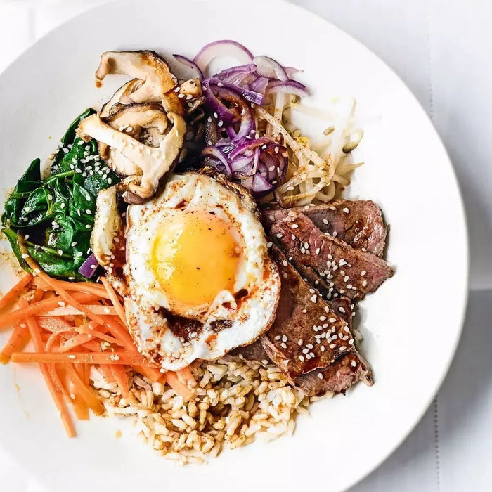 Korean Bibimbap Recipe: A Colourful Feast in a Bowl - LemonSalt