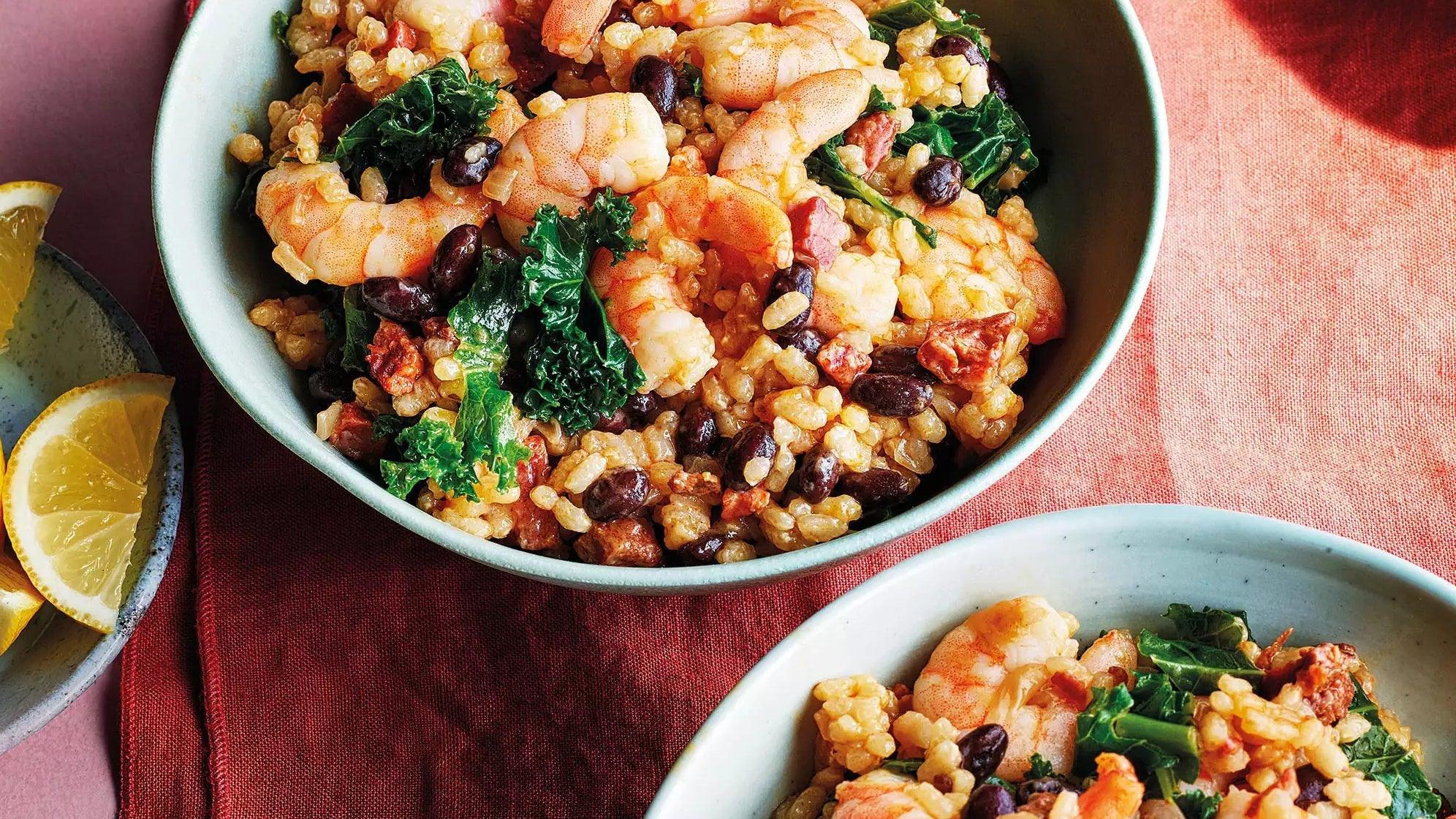 Prawn & Chorizo Rice Recipe – A Bold & Comforting One-Pan Meal - LemonSalt