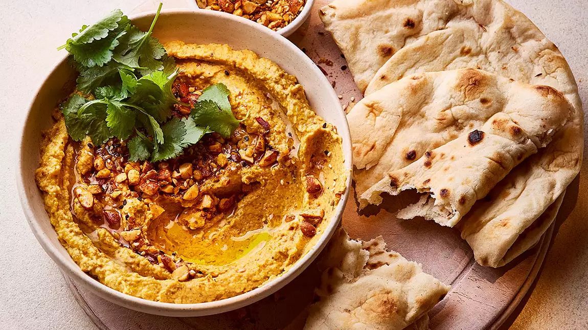 Spiced Carrot Dip with Almond Dukkah: A Bold, Bright Twist for Your Mezze Table - LemonSalt