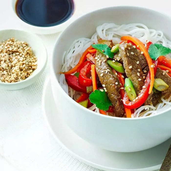 Sticky, Spicy, and Irresistible: Korean Beef and Glass Noodles - LemonSalt