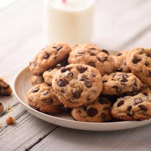Tahini Choc Chip Cookies - LemonSalt