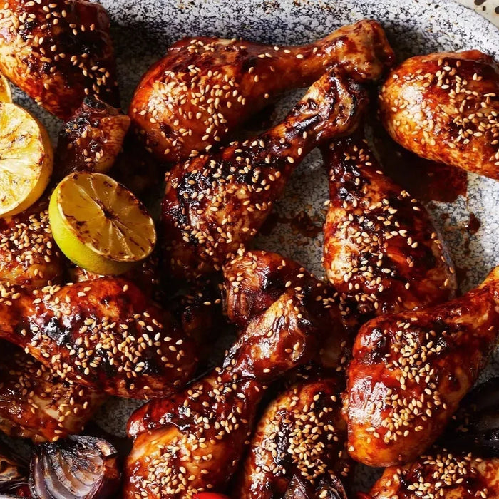 Title: Sticky, Smoky, and Irresistible: Teriyaki Chicken Drumsticks Recipe That Brings the BBQ Vibes Home - LemonSalt