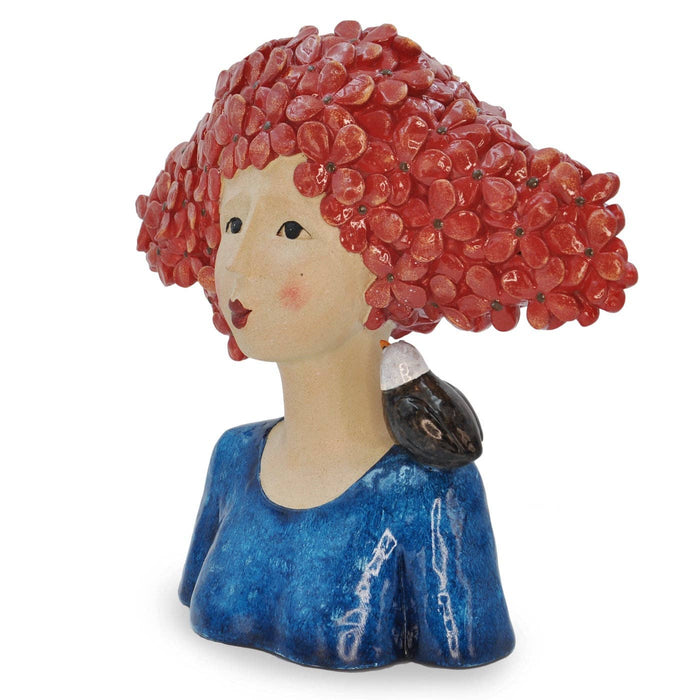 Bentley & Bo - Amélie - Red Haired Lady with Bird