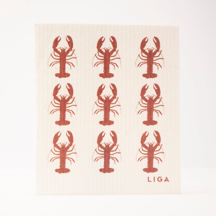 Liga Organic Organic Eco Dishcloths - Lobster & Seaweed