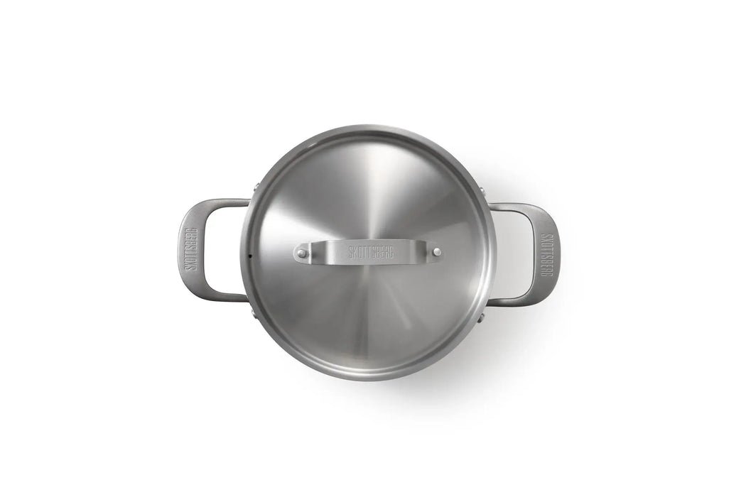 Skottsberg Stainless Steel Cooking pot with Lid (24cm)