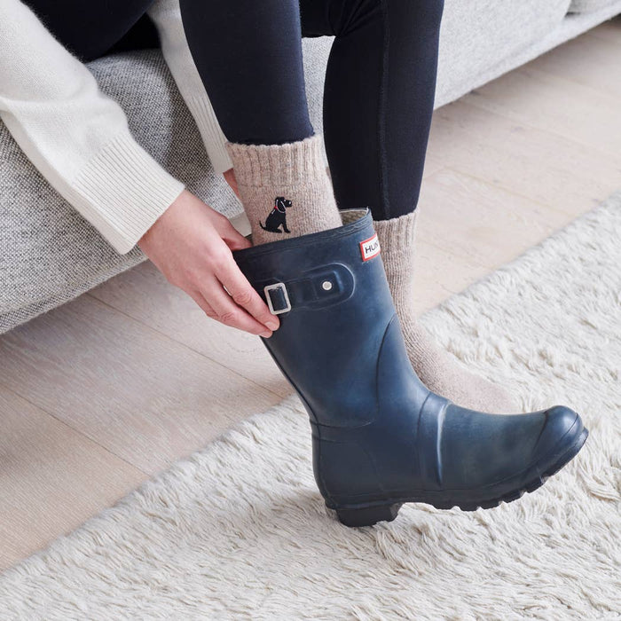 Sweet William Dog Walking Socks - Cocker Spaniel (Black)