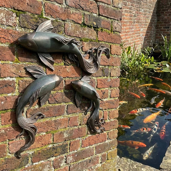 Bentley & Bo - Bronze Fish Wall Art (Large)