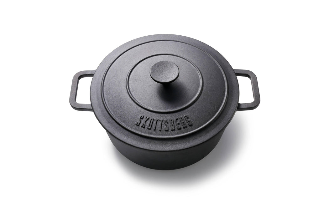 Skottsberg Casserole Cast Iron with lid (28cm)