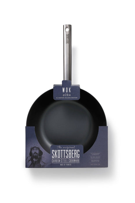 Skottsberg Carbon Steel Wok (28cm)