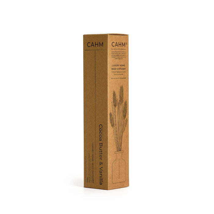 CAHM Cocoa Butter & Vanilla Luxury Diffuser - Black