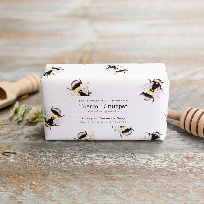 Toasted Crumpet Honey & Camomile Soap (Bee Collection)