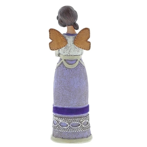 Kelly Rae Roberts Cherished Memories Angel Figure, Resin, Multi-Colour (11cm)