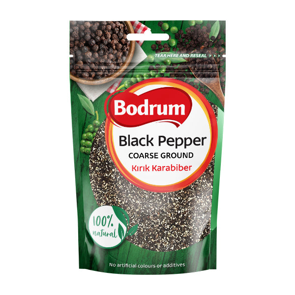 Bodrum Black Pepper Coarse Ground - Kirik Karabiber (100g)