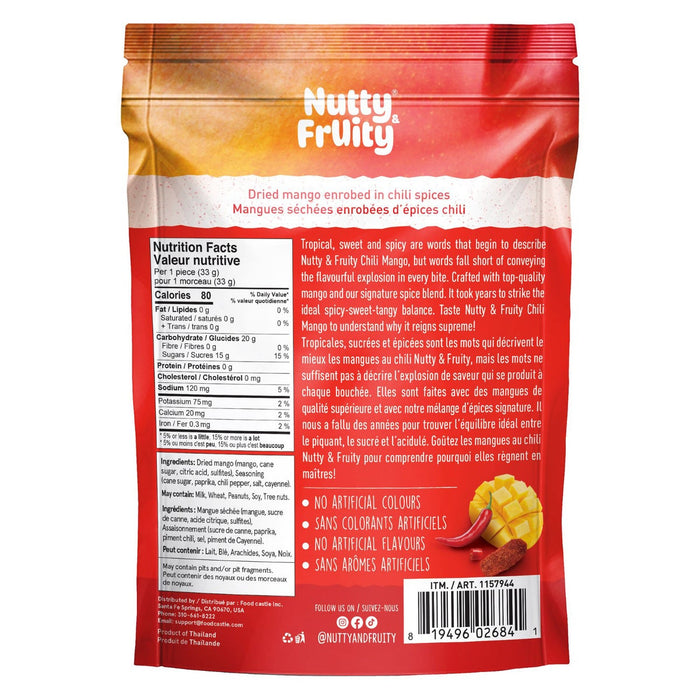 Nutty & Fruity Dried Mango Enrobed In Chili Spices (850g)