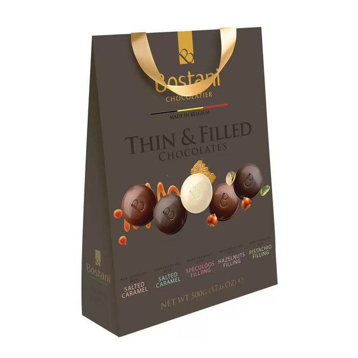 Bostani Belgian Chocolate Thins (500g)