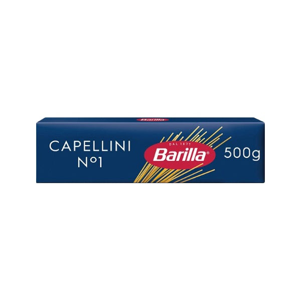 Barilla Extra Thin Capellini Spaghetti Pasta (500g)